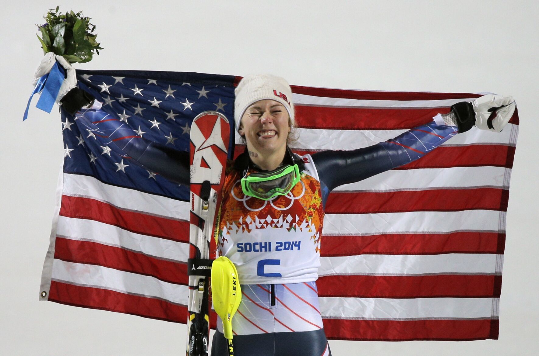 2014: Mikaela Shiffrin becomes the youngest Olympic slalom gold medalist